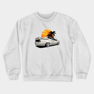 Classic Coupe GT B2 1980 Sunset Crewneck Sweatshirt